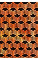Bullet Journal Notebook Cubes Pattern 2