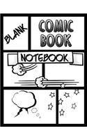 Blank Comic Book Notebook