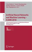 Artificial Neural Networks and Machine Learning - Icann 2018