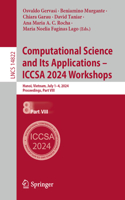 Computational Science and Its Applications - Iccsa 2024 Workshops