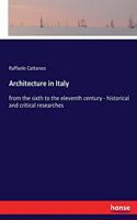 Architecture in Italy