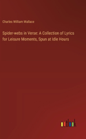 Spider-webs in Verse