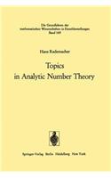 Topics in Analytic Number Theory