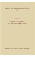Quantentheorie Der Ionenrealkristalle
