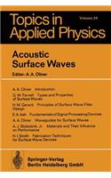 Acoustic Surface Waves