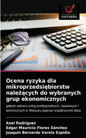 Ocena ryzyka dla mikroprzedsiębiorstw należących do wybranych grup ekonomicznych