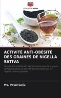 Activité Anti-Obésité Des Graines de Nigella Sativa