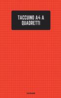 Taccuino A4 a Quadretti