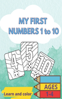 My first numbers 1 to 10