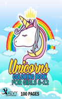 Unicorn Coloring Book for Girls 8-12