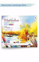 Watercolour Landscape Painting Book For Artists | Colouring Book | Ice And Structural Paintings | Step By Step Guide | Advanced Landscape Drawing Book [Paperback] Content Team At Target Publications