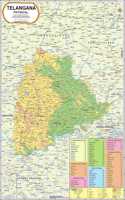 Telangana Physical Map