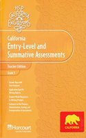 CA Entry-Lv&summative Asmnt Te G3 Exc 10: (English)