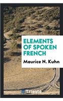 Elements of Spoken French