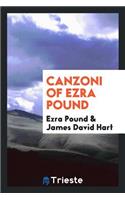Canzoni of Ezra Pound