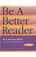 Be a Better Reader, Level A: (English)