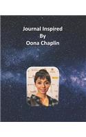 Journal Inspired by Oona Chaplin