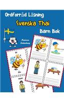 Ordforråd Läsning Svenska Thai Barn Bok