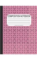 Composition Notebook College Ruled Lined Book: Flower Pattern Cherry Blossom White Blank Lined Composition Book Writing Journal Gift for High School College Students or Teachers
