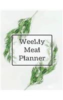 Weekly Meal Planner: Track and Plan Your Meal Weekly with Grocery List 100 Pages Food Planner 8.5 x 11 Inch Notebook (Volume 11)(11 Weekly Meal Planner)