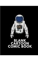 Blank Cartoon Comic Book