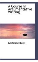 A Course in Argumentative Writing