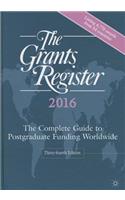 The Grants Register 2016