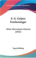 E. G. Geijers Forelasningar