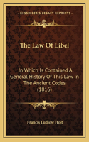 The Law Of Libel