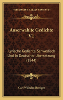 Auserwahlte Gedichte V1