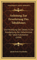 Anleitung Zur Erweiterung Des Tabakbaues