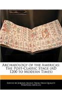 Archaeology of the Americas