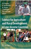 Science for Agriculture and Rural Development in Low-Income Countries