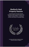 Shelford's Real Property Statutes
