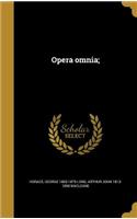 Opera Omnia;