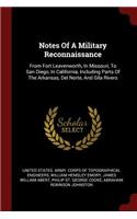 Notes Of A Military Reconnaissance