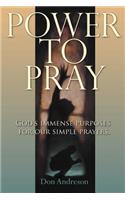 Power To Pray