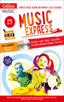 Music Express: Age 6-7 (Book + 3cds + DVD-Rom)