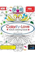 Colorify-Love: Adult coloring book: Adult coloring book