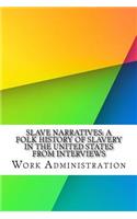 Slave Narratives: a Folk History of Slavery in the United States From Interviews