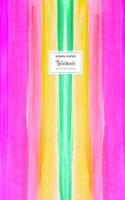Graph Paper Notebook - Square Grid Journal - Resort Watercolor: Extra Large 8.5 X 11, 110 Pages, Soft Cover