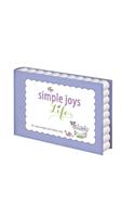 The Simple Joys of Life: List Book: 101 Ways to Enjoy What Matters Most
