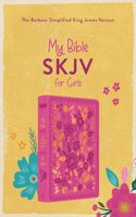 My Bible Skjv for Girls (Pink and Gold Florals)