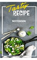 Tasty Recipe Notebook Journal