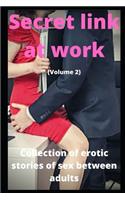 Secret link at work (volume 2): Collection of erotic stories of sex between adults