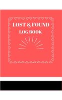 Lost & Found Log Book