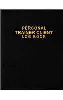 Personal Trainer Client Log Book