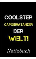 Coolster Capoeiratänzer Der Welt Notizbuch