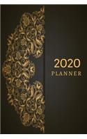 2020 Planner: Personal Daily, Weekly & Monthly Organizer Planner with Tabs January - December 2020