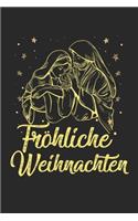 Fröhliche Weihnachten: Kalender, Wochenplaner, Tagebuch, Notizbuch, Buch 105 Seiten im Softcover. Eine Woche auf einer Doppelseite. Für alle Termine, Notizen und Aufgaben 